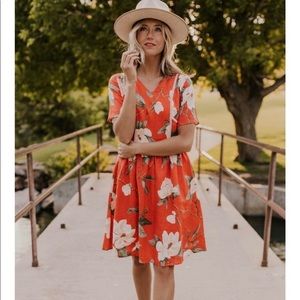 Roolee Emilija Floral Dress